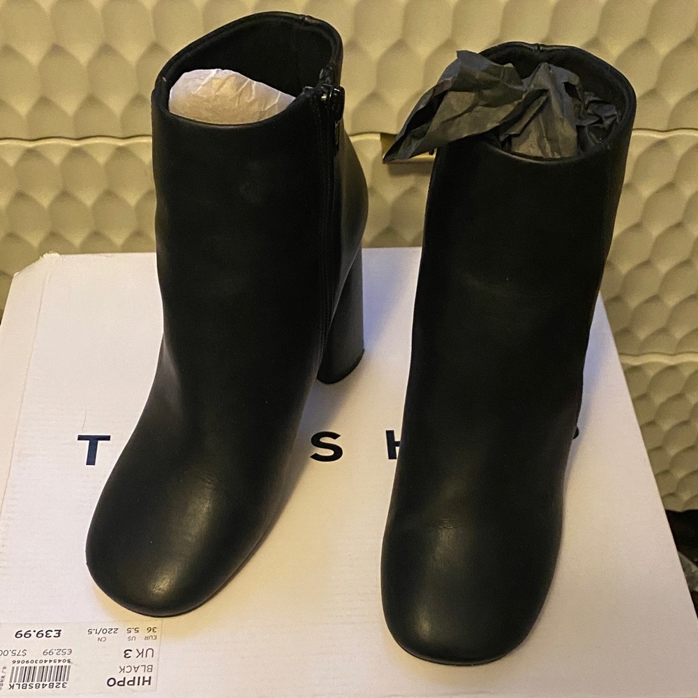 Top Shop Black Ankle Boots